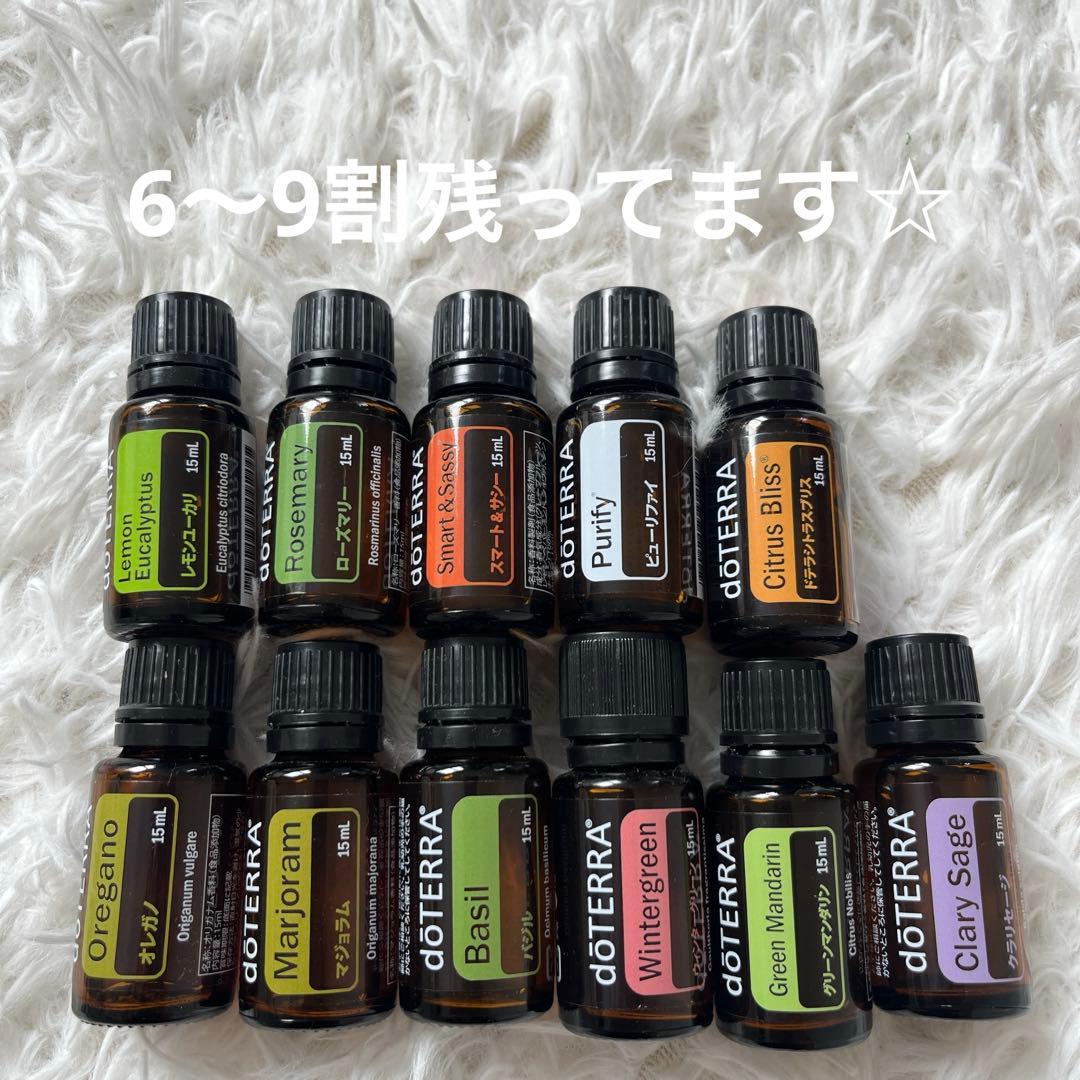doTERRA オイル40本セット　木箱　ディフューザー　スプレー　未使用品有り