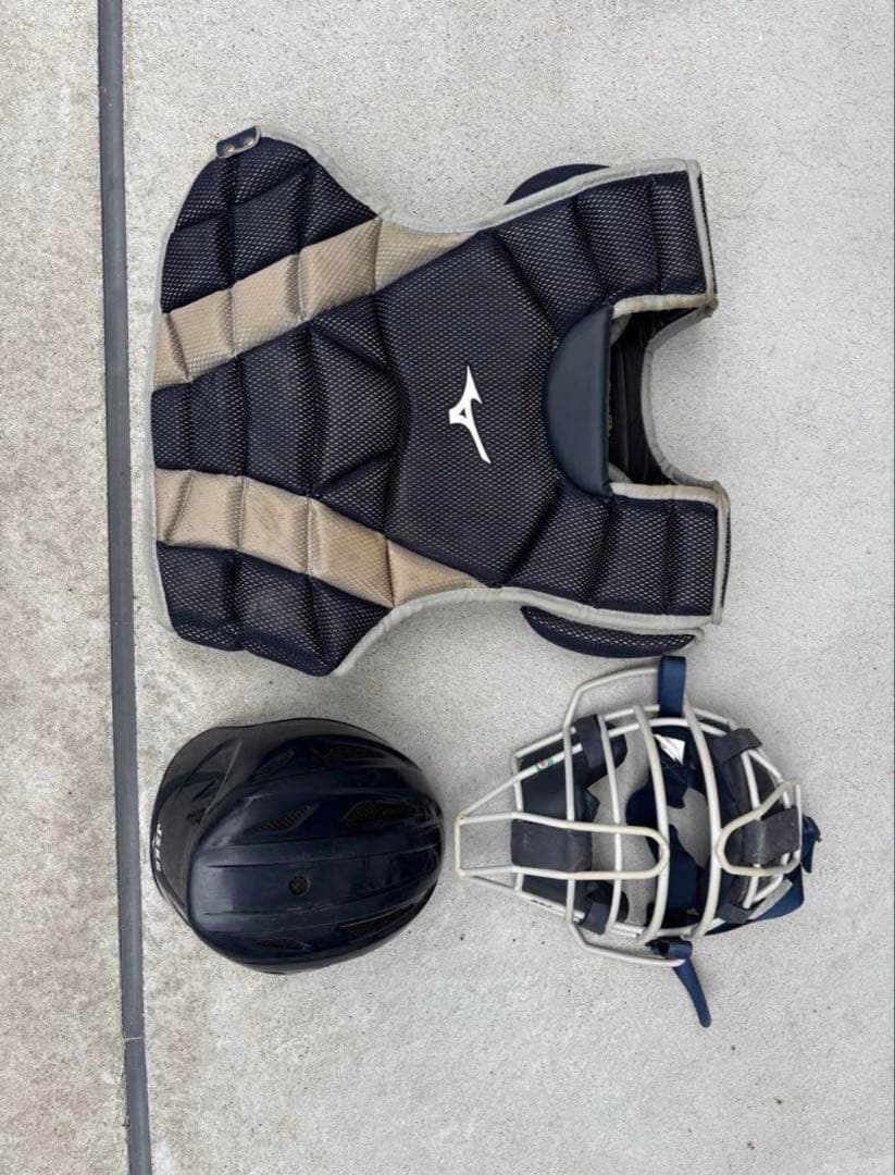 [ミズノ]軟式用レガース