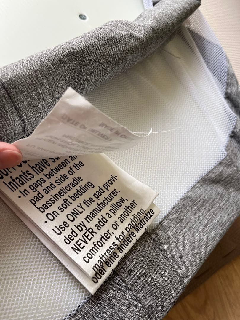 besrey ベビーベッド 3way折りたたみベッド　シーツ付き