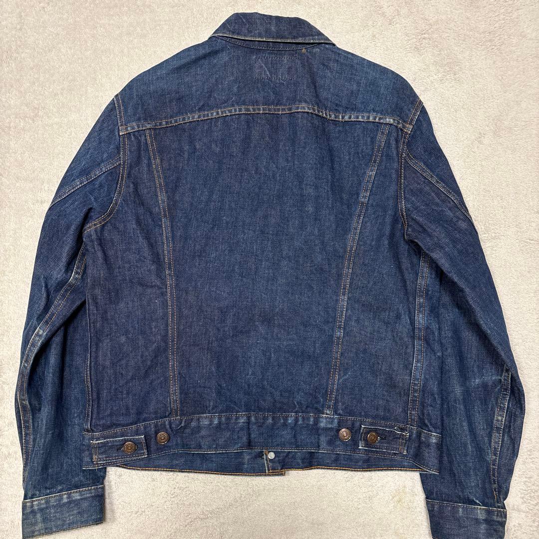 濃紺美品◎42 リーバイス 70505 USA製 布ケアタグビッグE直後