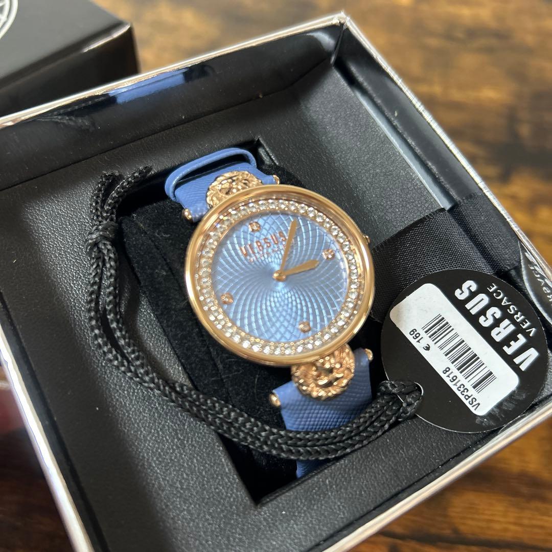 VERSUS VERSACE 青 時計