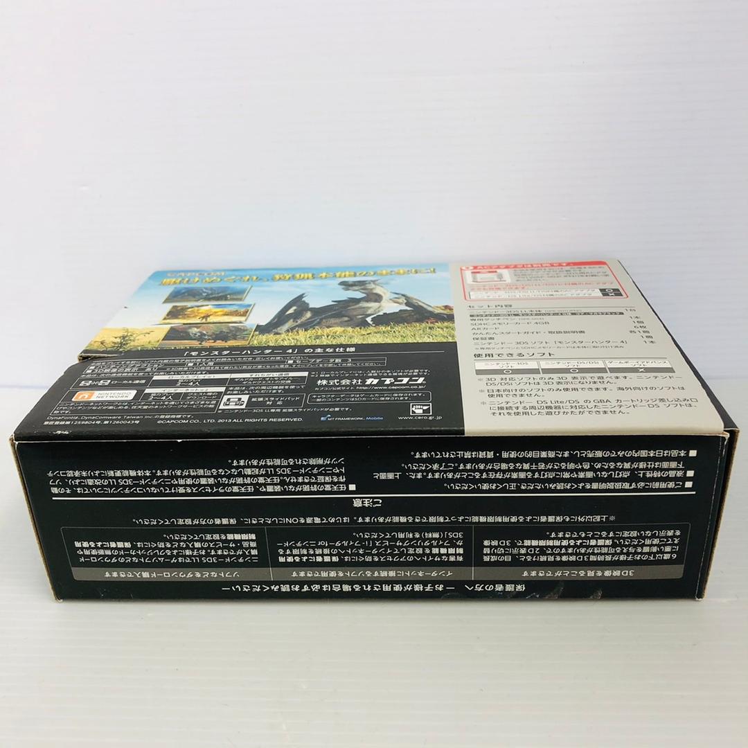 ★未使用品★極美品3DSLLモンスターハンター4ク ゴア・マガラブラック生産終了