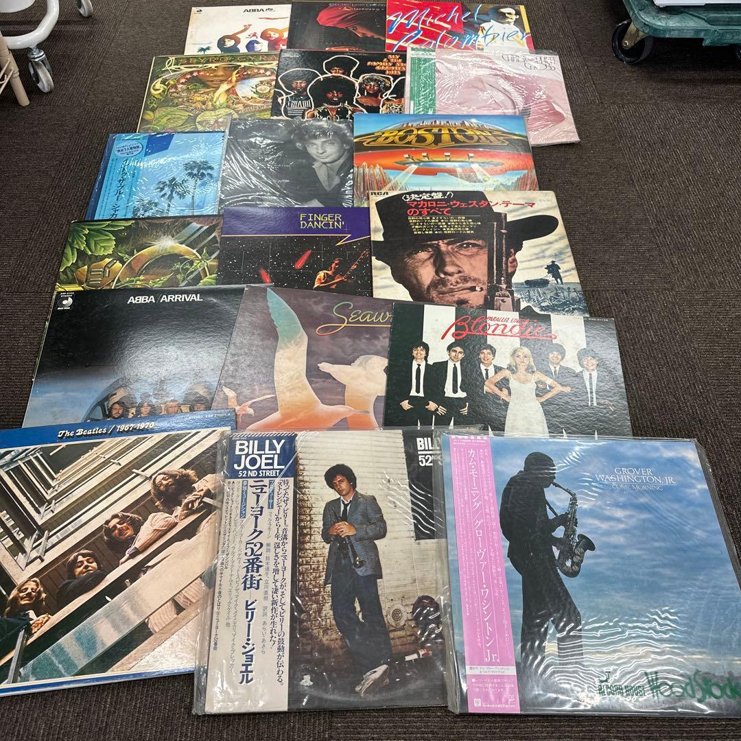 ①レコードコレクション ABBA Billy Joel Julip他