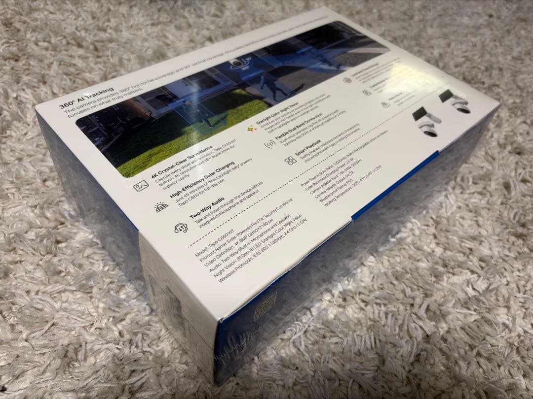 【新品未開封】TP-Link Tapo C660 KIT 防犯カメラ