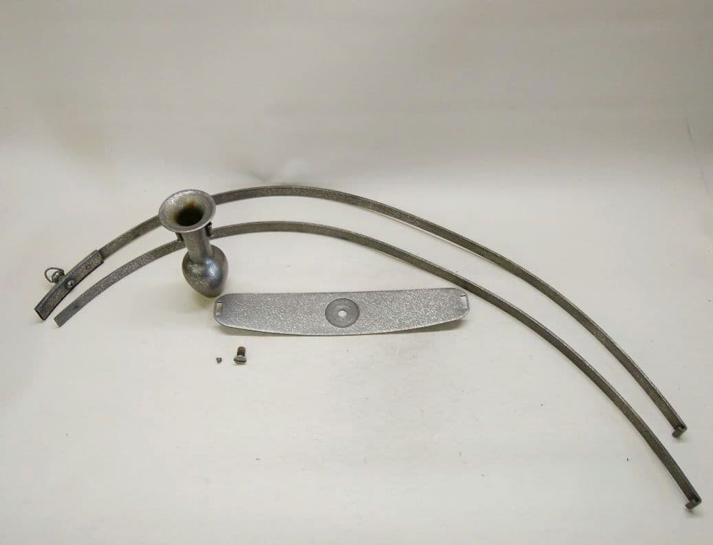 銅製　吊り花器　池坊好み　池坊花器