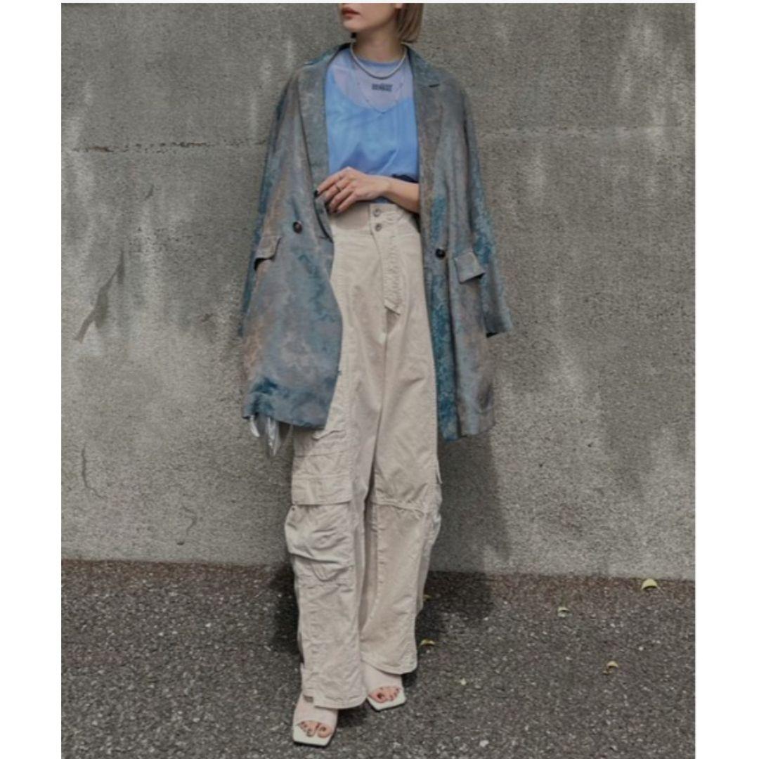 【AMERI】MEDI MILITARY CARGO PANTS ハイウエスト