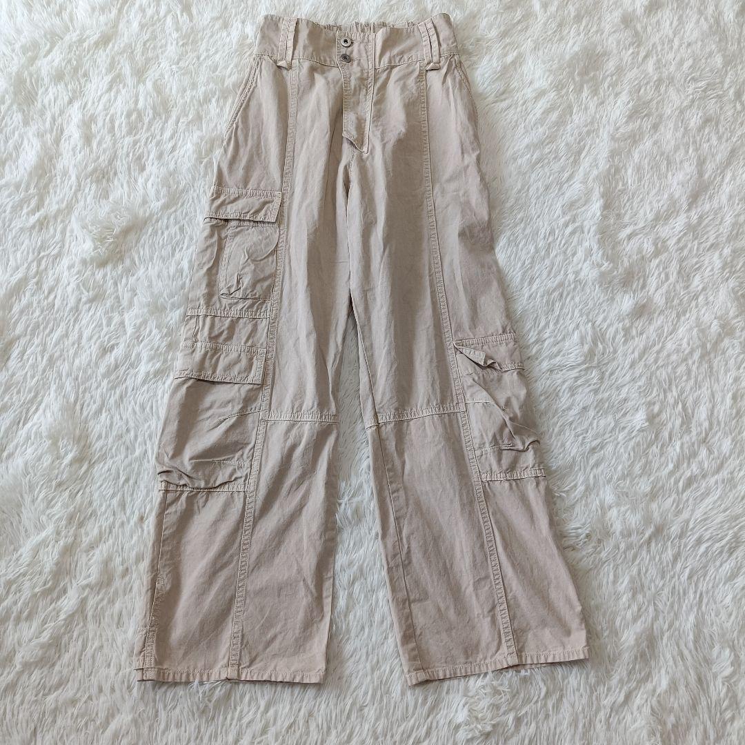 【AMERI】MEDI MILITARY CARGO PANTS ハイウエスト