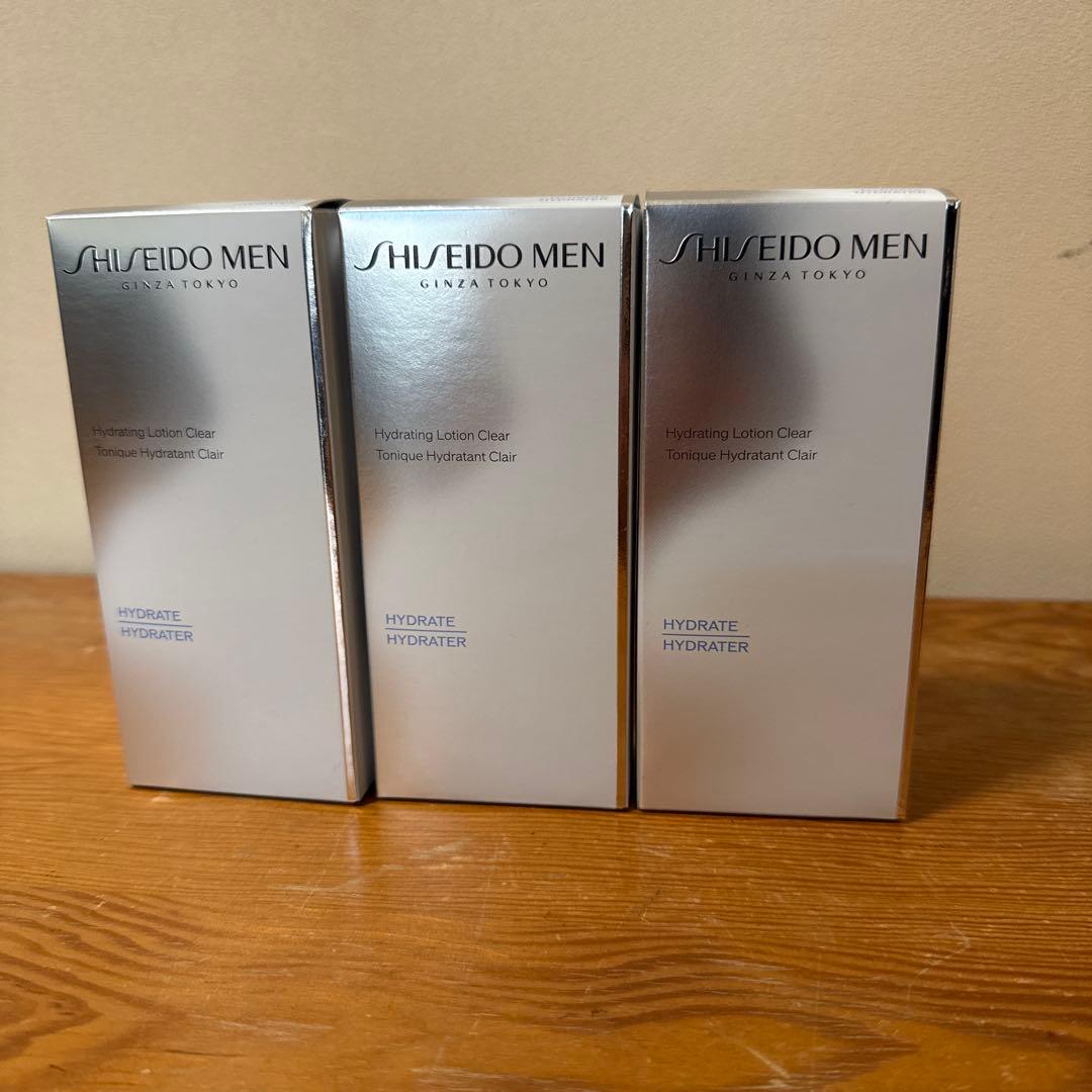 【新品未開封】資生堂メン　ハイドレーティング　ローション　150ml×3本