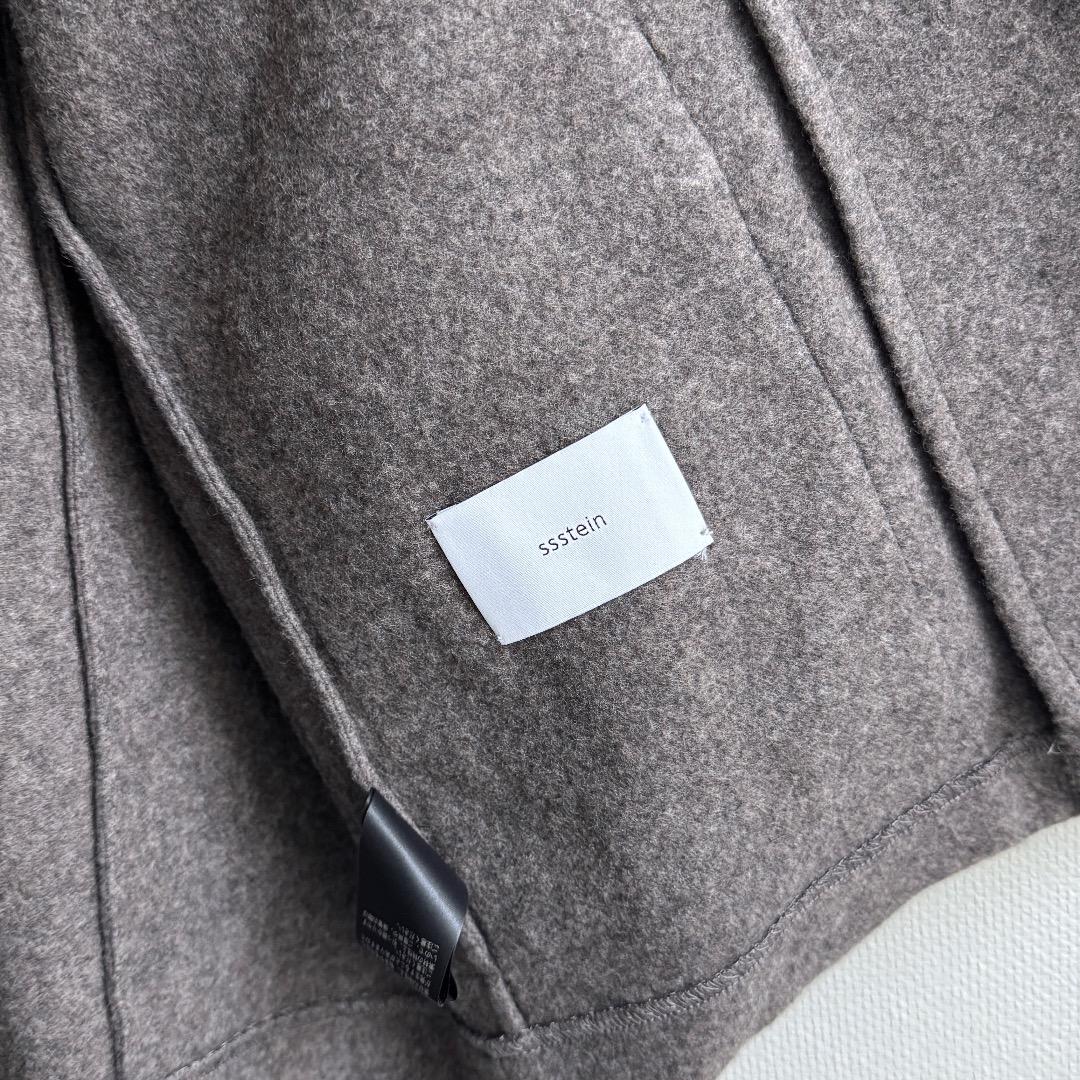 25AW即完 ssstein ウールカシミヤジャケット 美品 メンズ タグ付き
