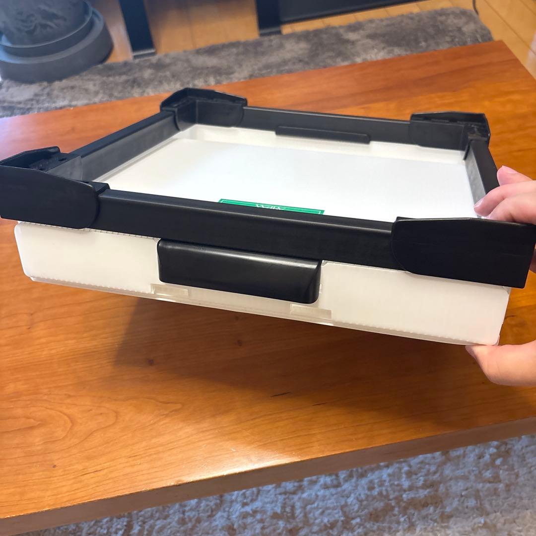 ディスクユニオン 折りたたみレコードコンテナ2 個セット