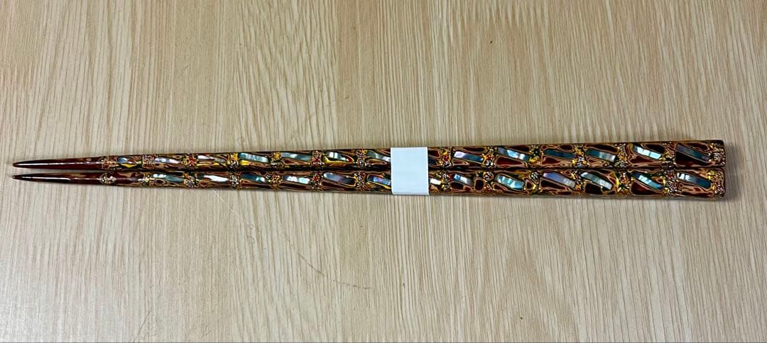 若狭塗箸 本漆•螺鈿箸25cm