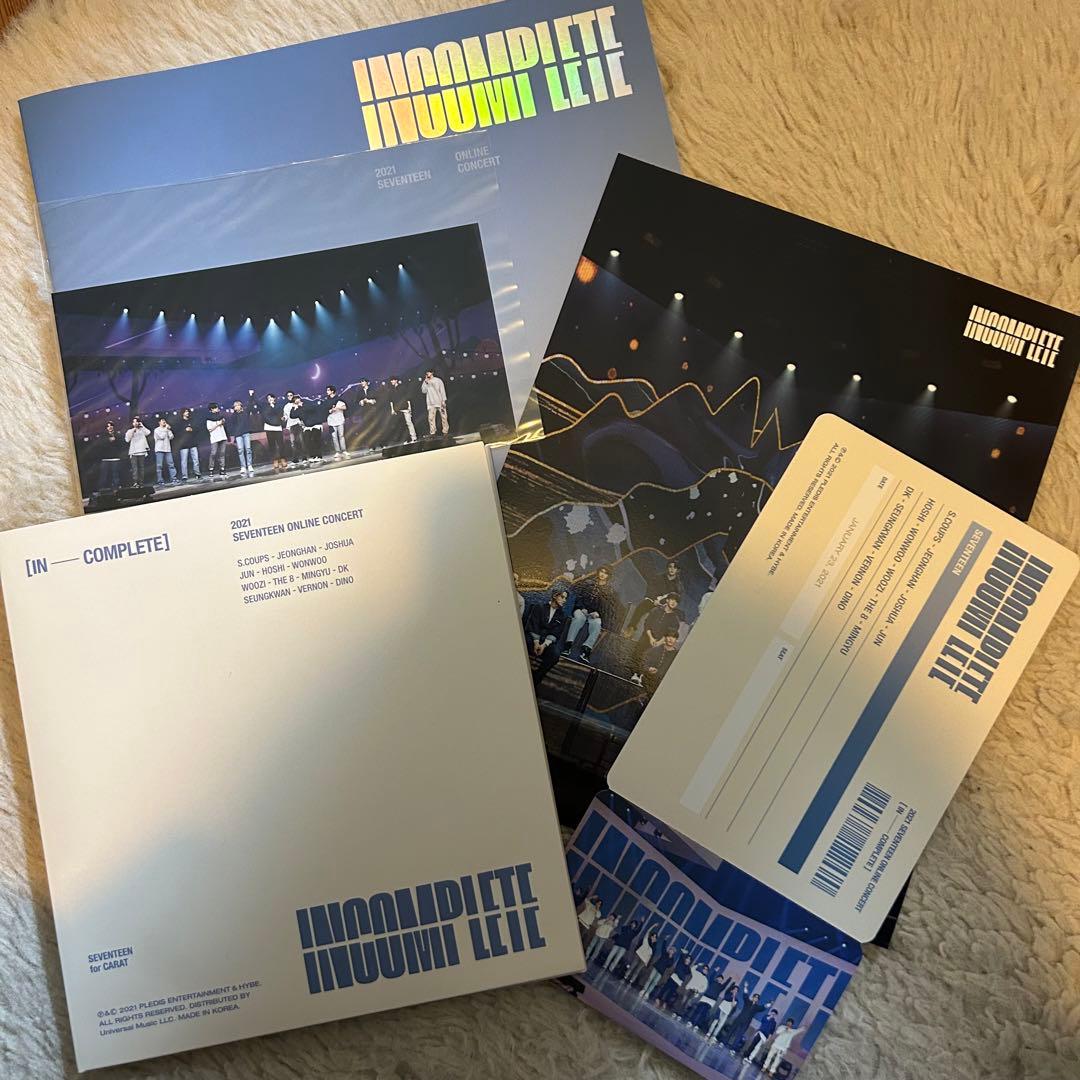 SEVENTEEN セブチ INCOMPLETE DVDディノ