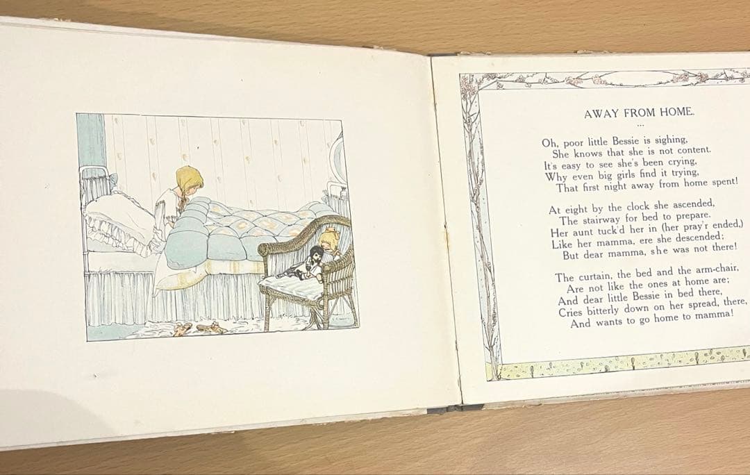 専用　No.308 希少 アンティーク 古書 洋書 オランダ 絵本 童謡 児童書