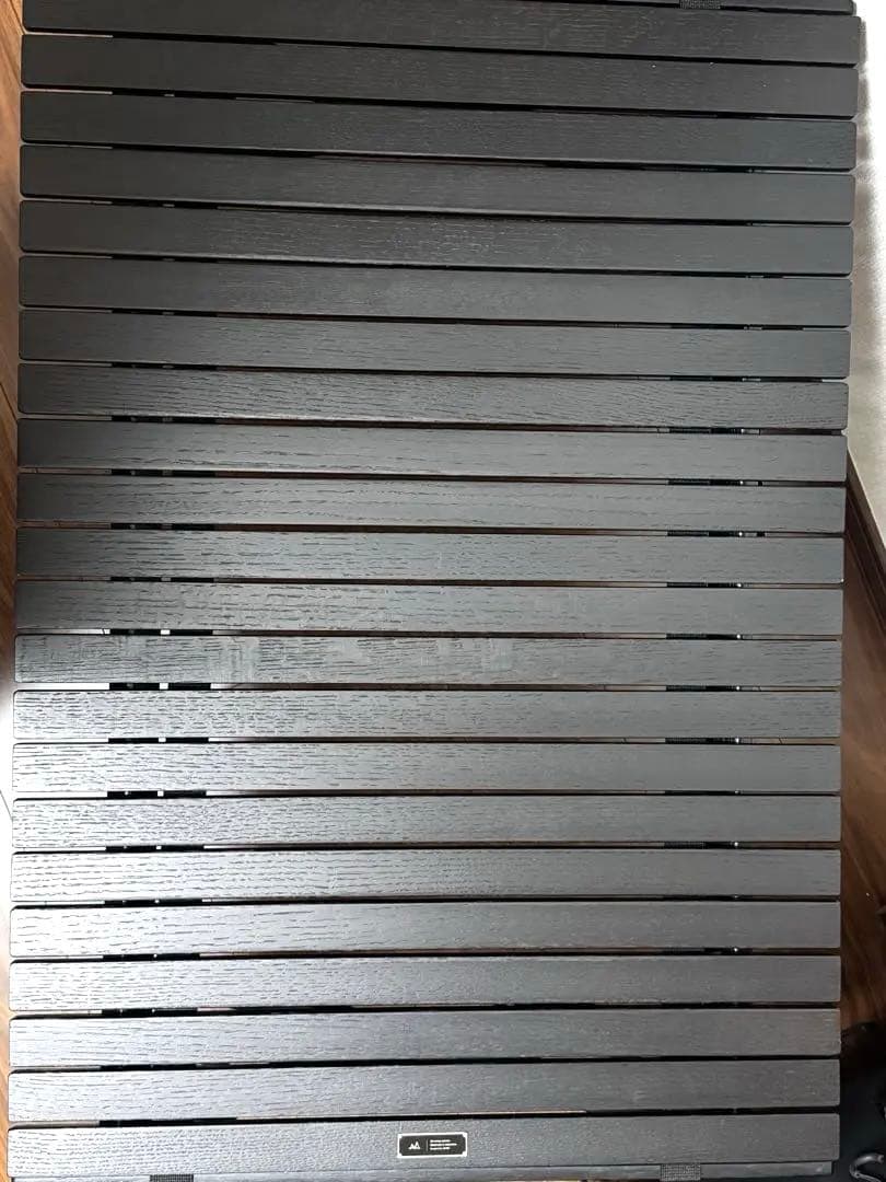 最終値下げ⭐︎ANOBA アノバ　ウッドロールテーブル BLACK EDITION