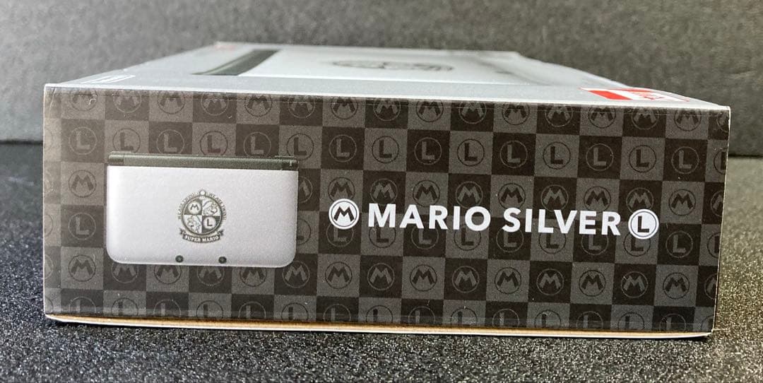 【新品未開封】ニンテンドー3DS LL マリオシルバー 100台限定