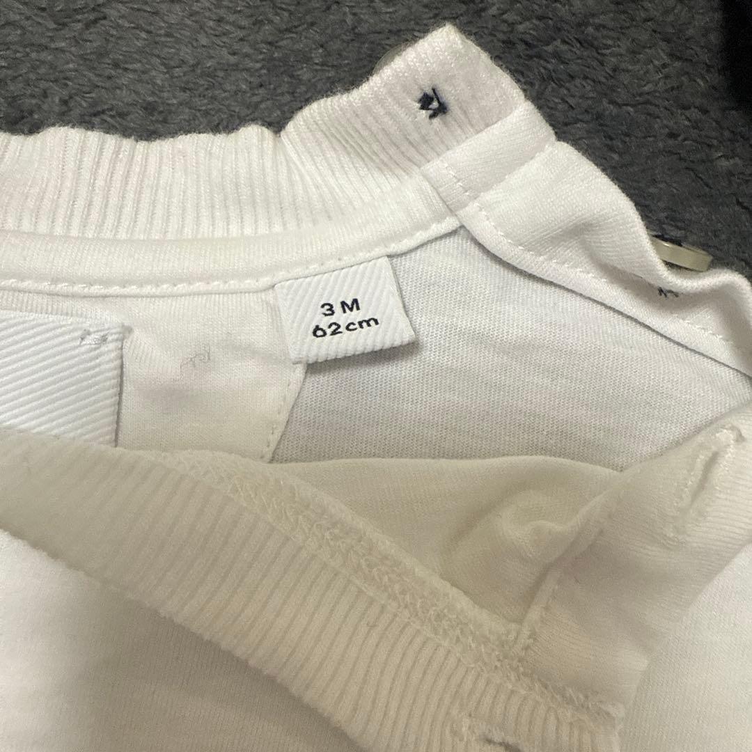 Burberry ベビーロンパース&スタイセット　3M62cm