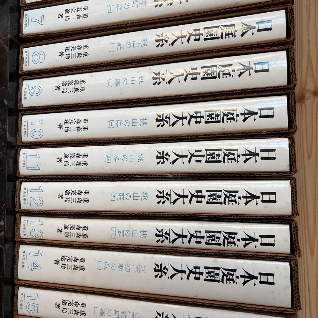 日本庭園史大系