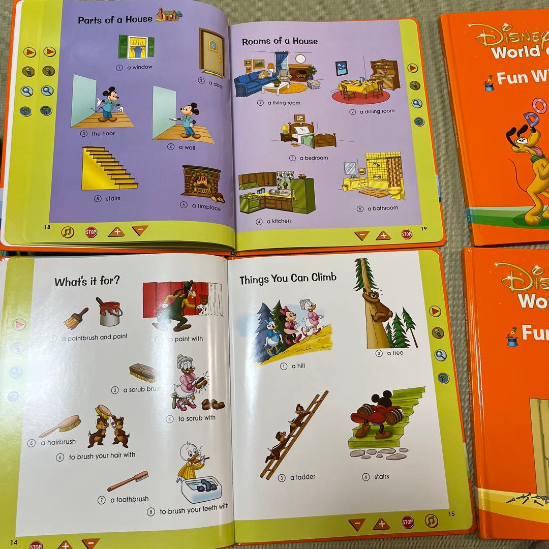 ディズニー英語 Fun With Words セット　タッチペンつき　2019年
