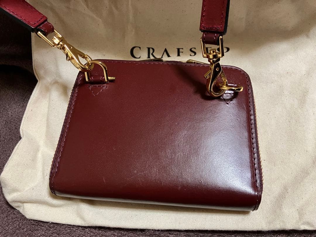 生産終了？CRAFSTO（クラフスト） ブライドルレザーネックウォレット