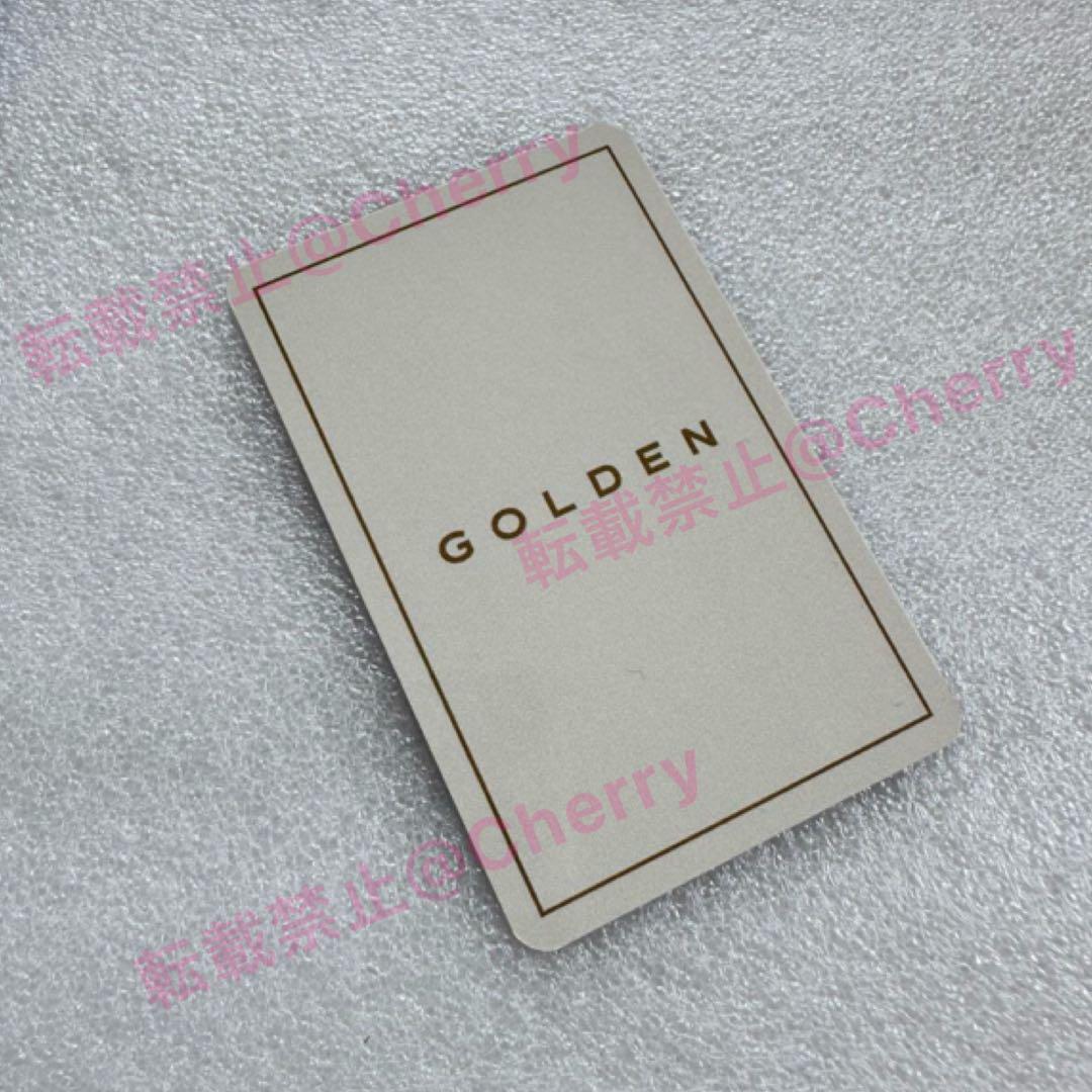 BTS ジョングク グク ショーケース golden ソンムル トレカ ポスカ