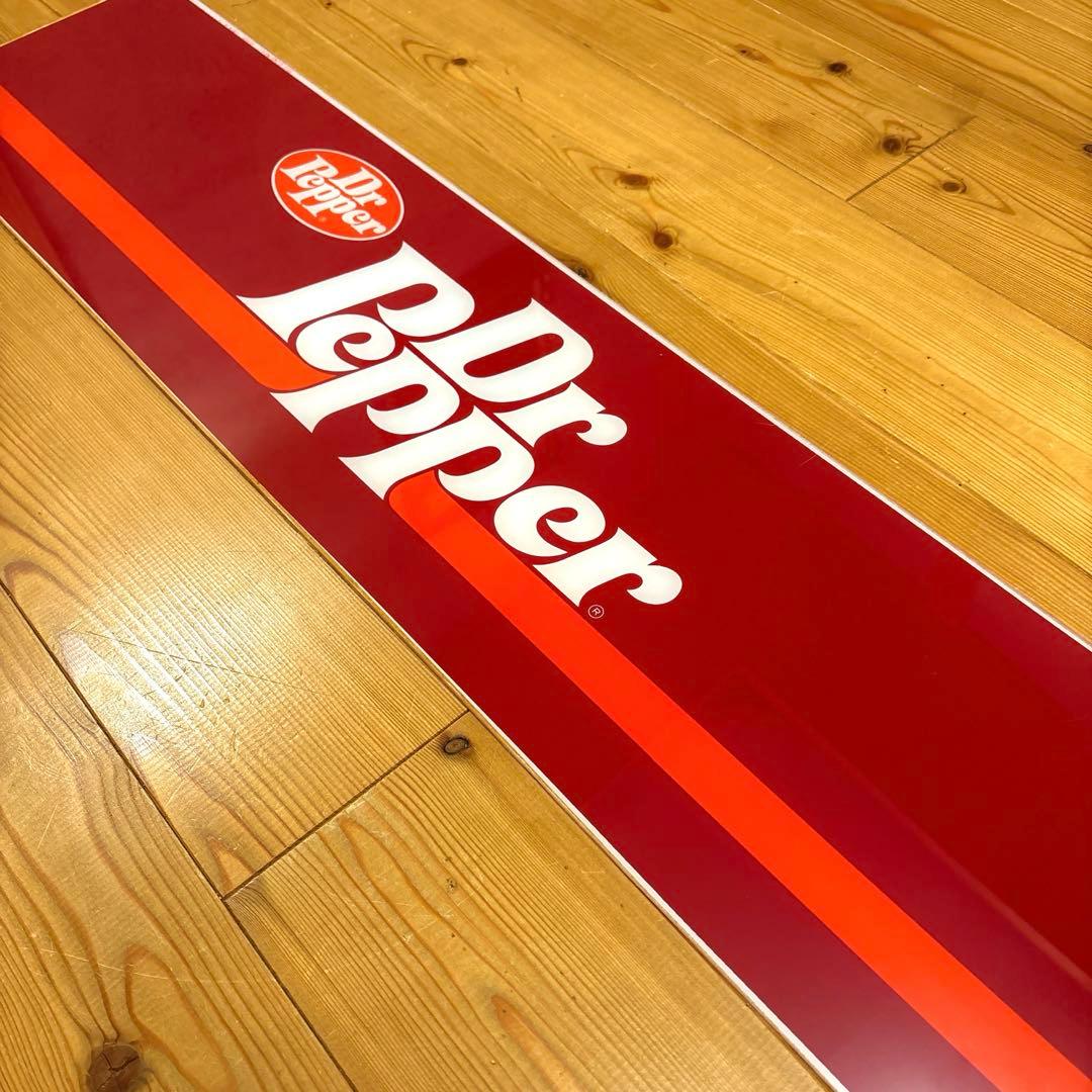 1980年代　ドクターペッパー　サイン　看板　ガレージ　旧ロゴ　ディスプレイ