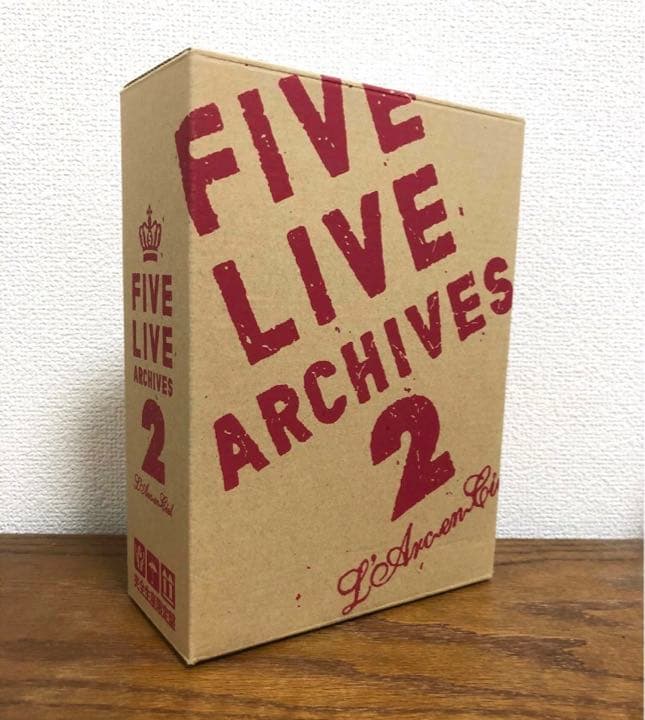 L'Arc〜en〜Ciel FIVE LIVE ARCHIVES 2
