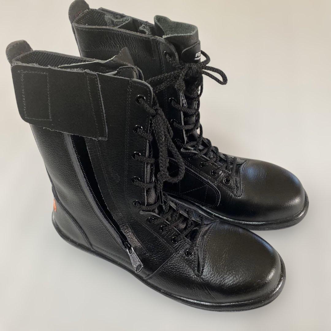 ミドリ安全 消防仕様 踏み抜き防止 静電安全靴 静電 ブラック26.5cmEEE