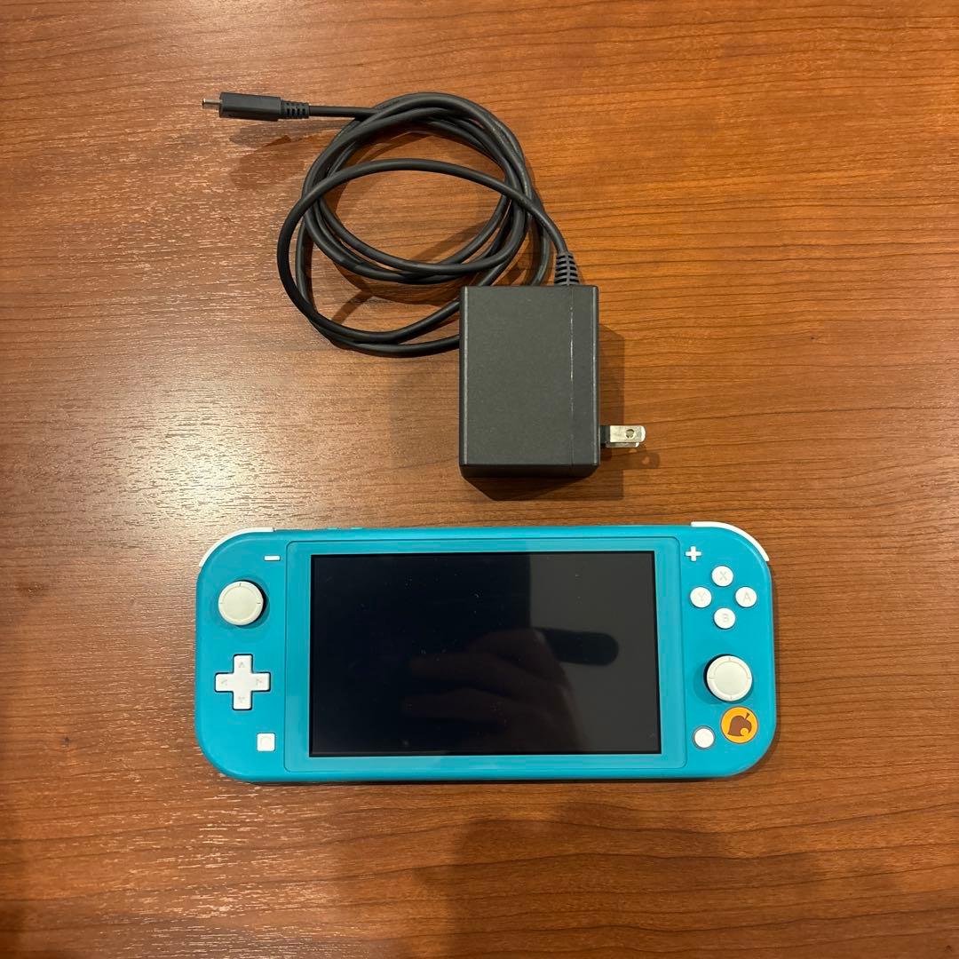 Nintendo Switch Lite まめきち&つぶきちアロハ柄充電器付き