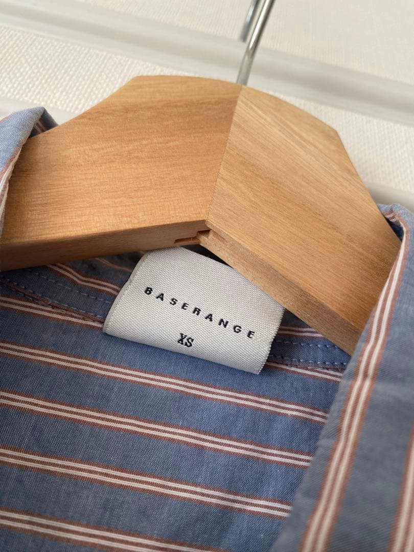 トップス baserange stripe shirt