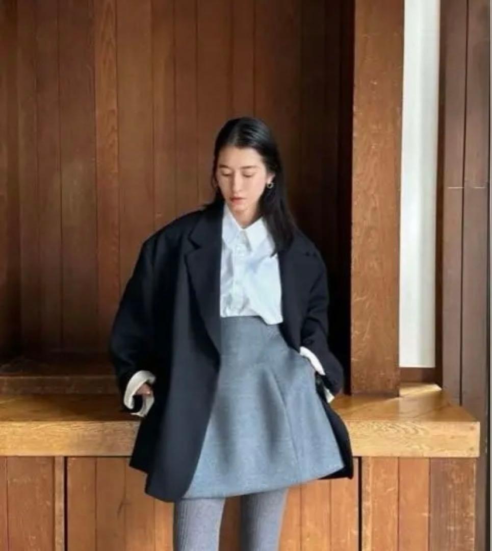 スカート CLANE CONSTRUCTIVE MINI SKIRT