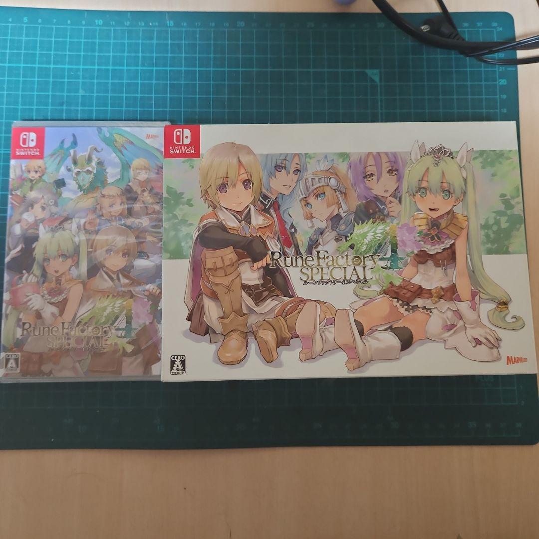 ルーンファクトリー4 スペシャル　switch メモリアルボックス