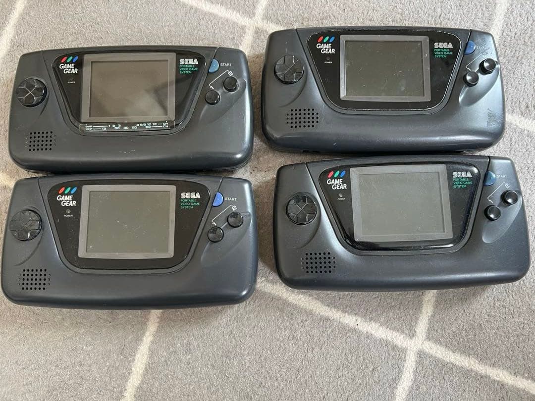 セガ ゲームギア 4台セットジャンク