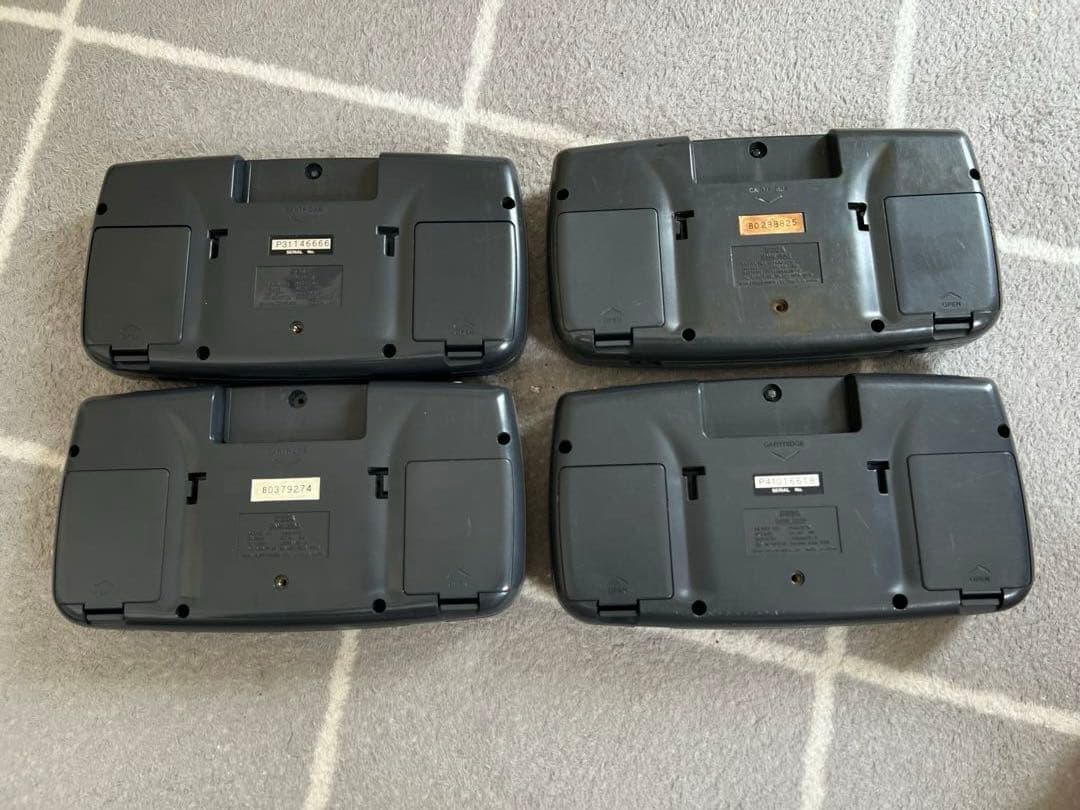 セガ ゲームギア 4台セットジャンク