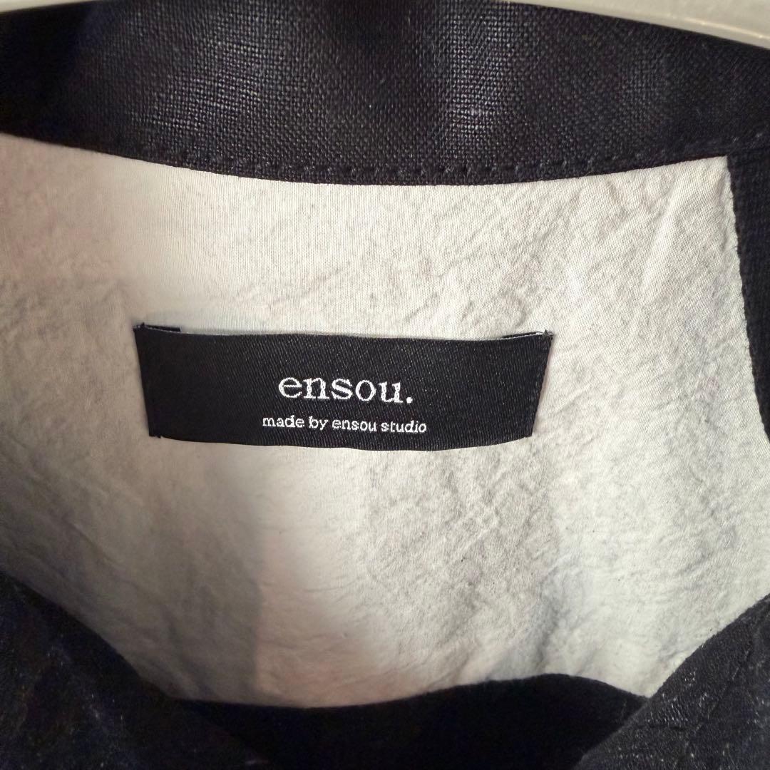 ensou. Safari Coverall Black エンソウ カバーオール
