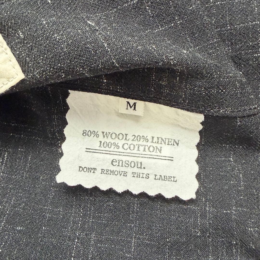 ensou. Safari Coverall Black エンソウ カバーオール