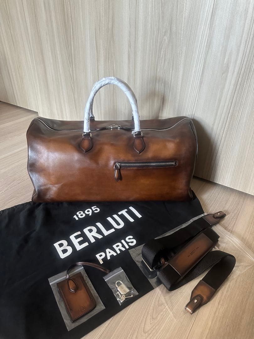 K*様 定価75,9万 ベルルッティ ジュールオフ ラージ レザー ボストンバッ