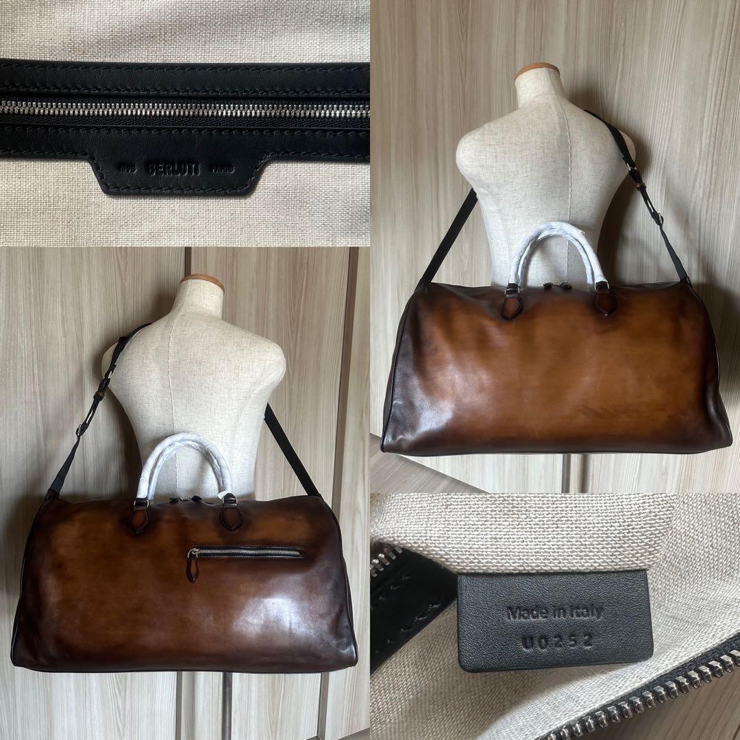 K*様 定価75,9万 ベルルッティ ジュールオフ ラージ レザー ボストンバッ