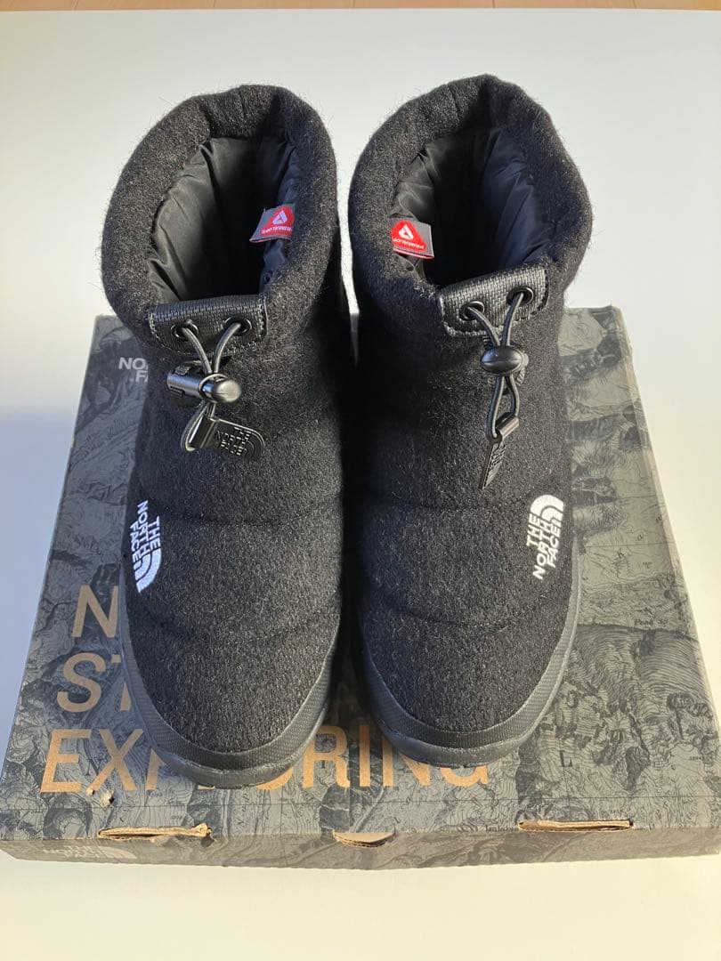 ザノースフェイス NF51592 ヌプシ ブーティーブーツ ウール 黒