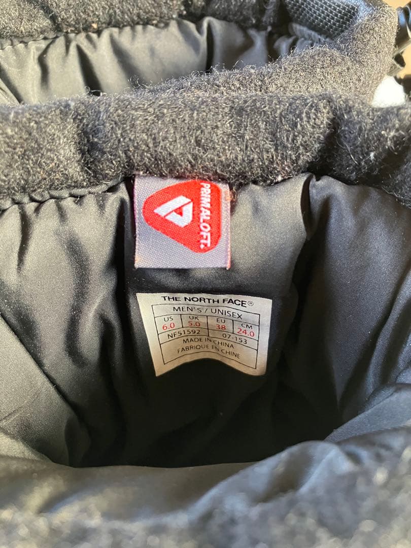 ザノースフェイス NF51592 ヌプシ ブーティーブーツ ウール 黒