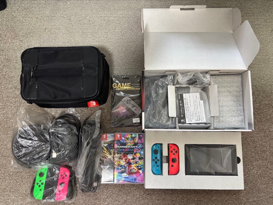 Nintendo Switch 本体、周辺機器、ソフト一式セット