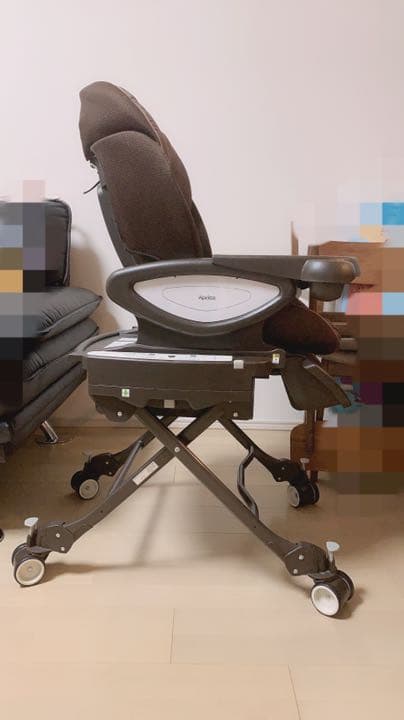 最終値下げアップリカハイローチェア　ユラリズム オート プラス DX