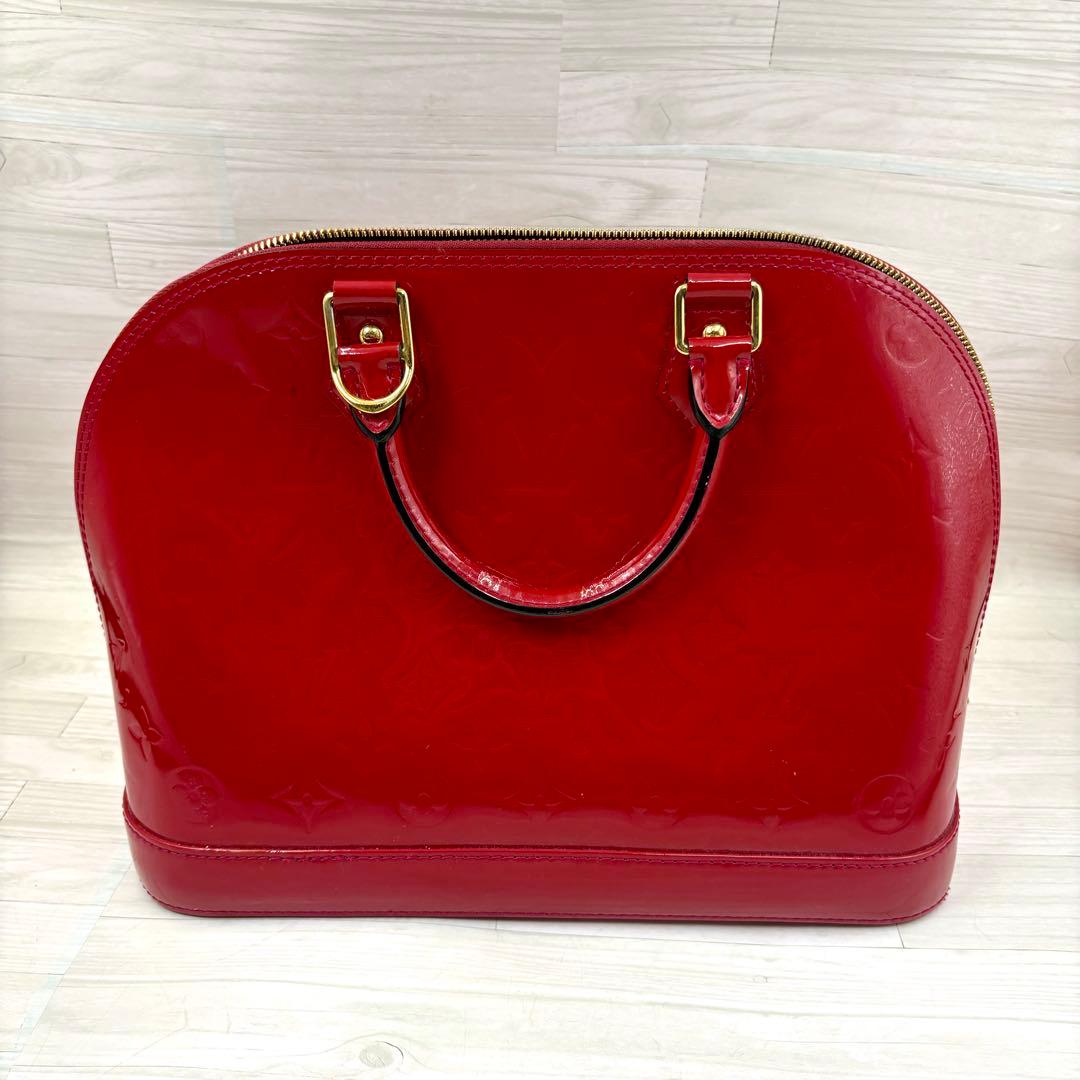 【美品】Louis Vuitton ヴェルニ　アルマ　ハンドバッグ　トートバッグ