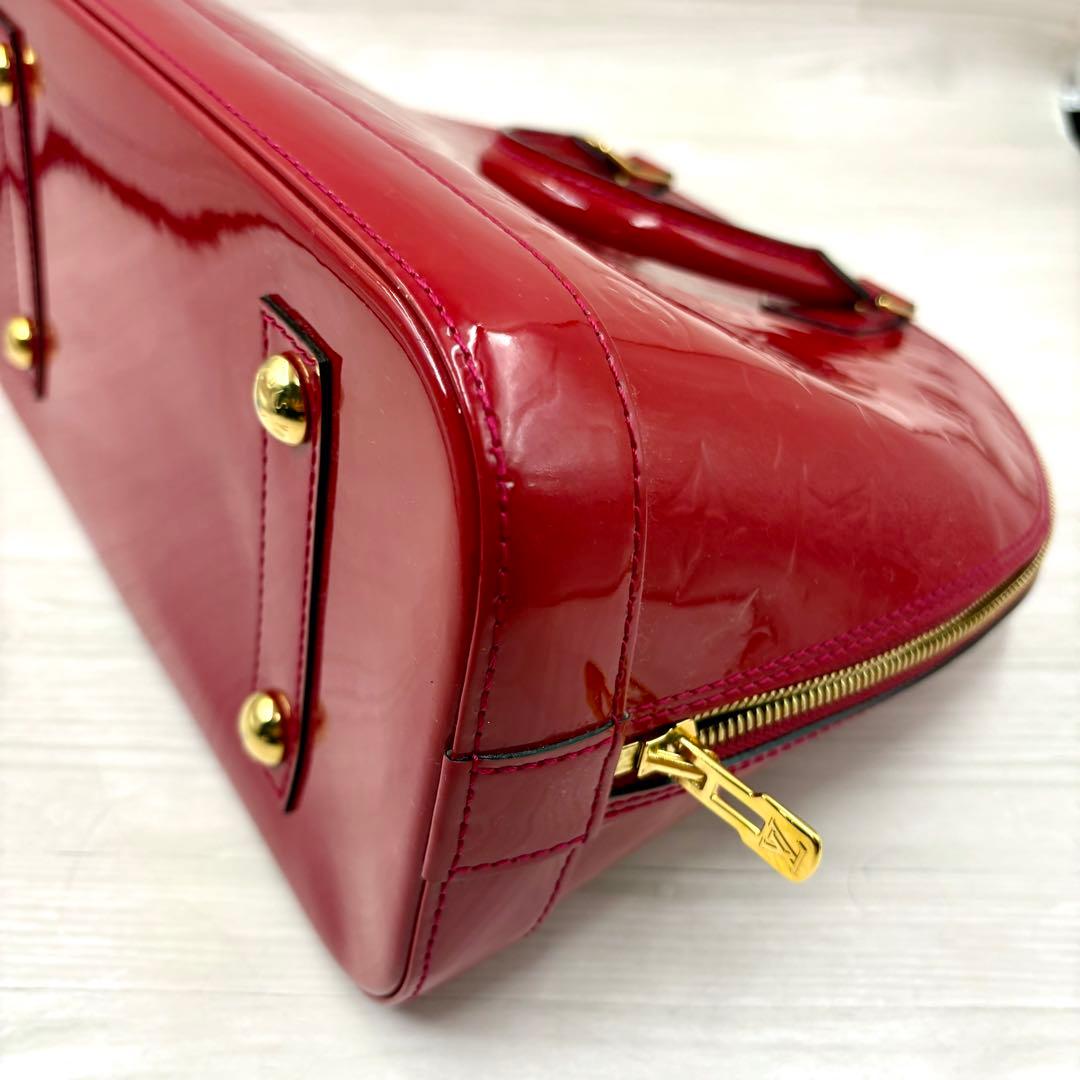 【美品】Louis Vuitton ヴェルニ　アルマ　ハンドバッグ　トートバッグ