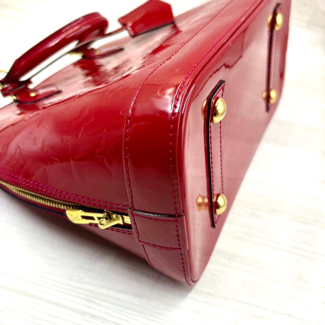 【美品】Louis Vuitton ヴェルニ　アルマ　ハンドバッグ　トートバッグ