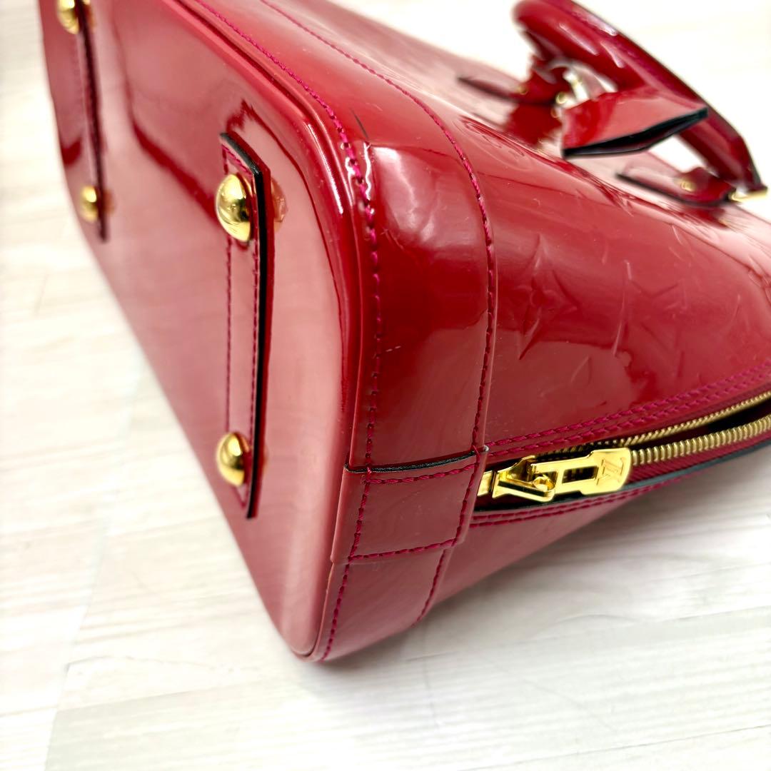 【美品】Louis Vuitton ヴェルニ　アルマ　ハンドバッグ　トートバッグ