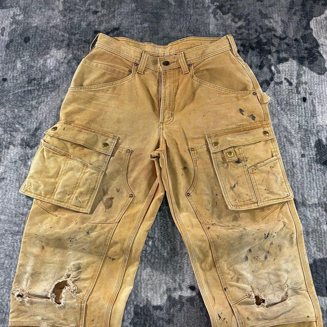 30×32 Carhartt ダブルニー カーゴ ヴィンテージ ワケあり Y2K