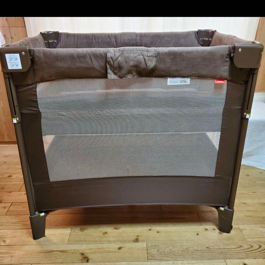 【美品】アップリカ　ベビーベッド　ココネルエアープラス