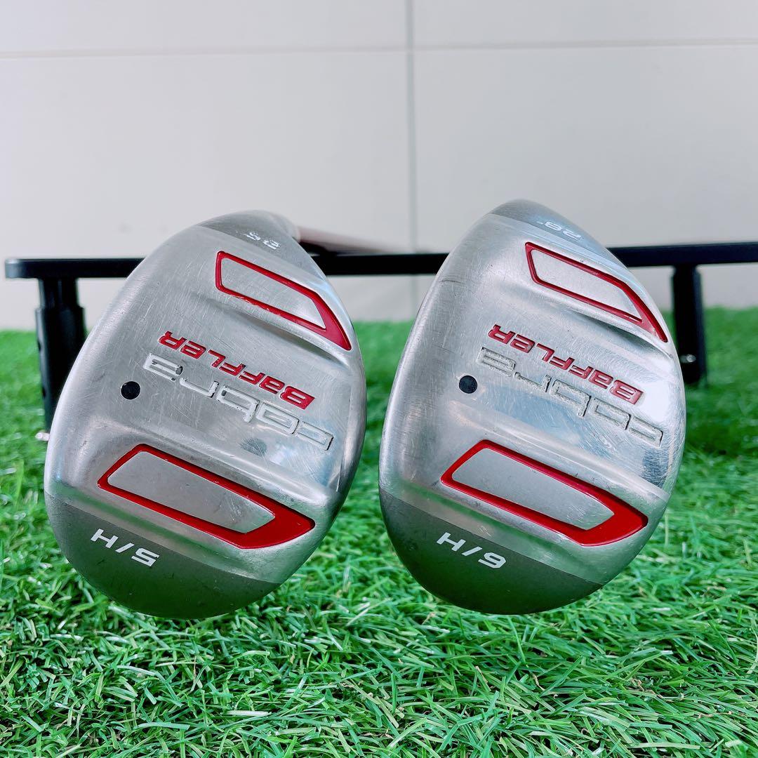 ゴルフ　メンズ　ユーティリティ　コブラ　バフラー　25° 28° N1924