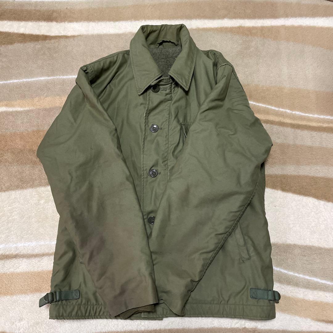 U.S.NAVY A-2 デッキジャケット　70s〜80s