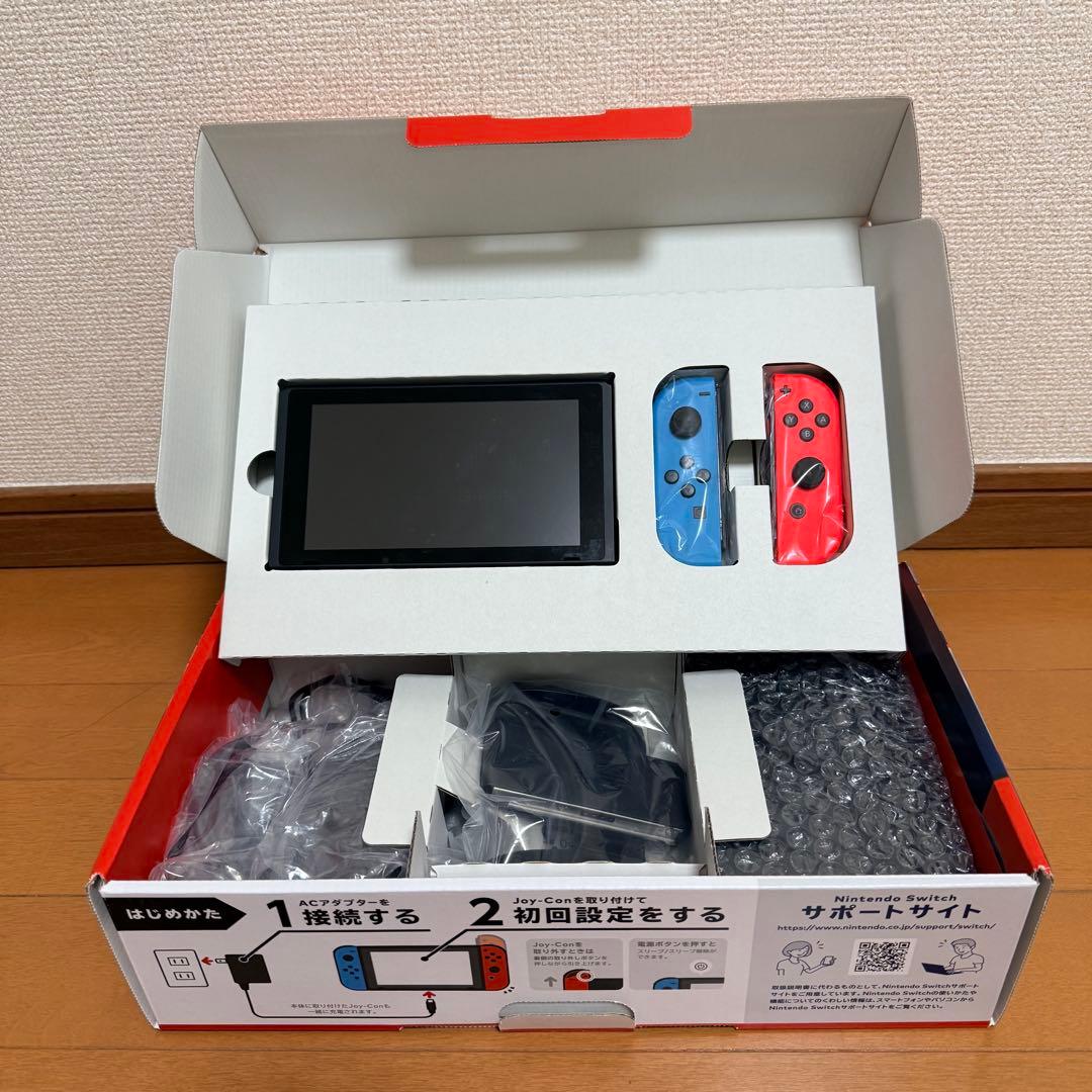 Nintendo Switch ネオンレッド/ブルー 本体 + Ring Fit